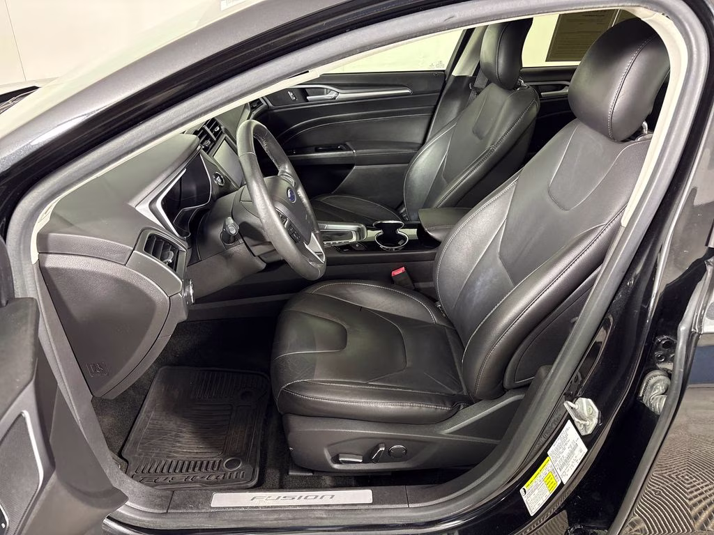 2014 Tuxedo Black Metallic Ford Fusion Energi Titanium FWD Sedan