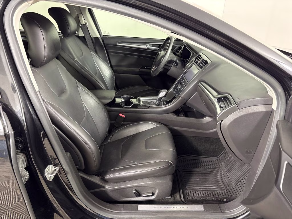 2014 Tuxedo Black Metallic Ford Fusion Energi Titanium FWD Sedan