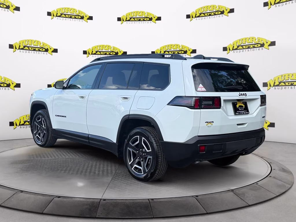 2026 Bright White Clearcoat Jeep Cherokee Limited 4X4 SUV