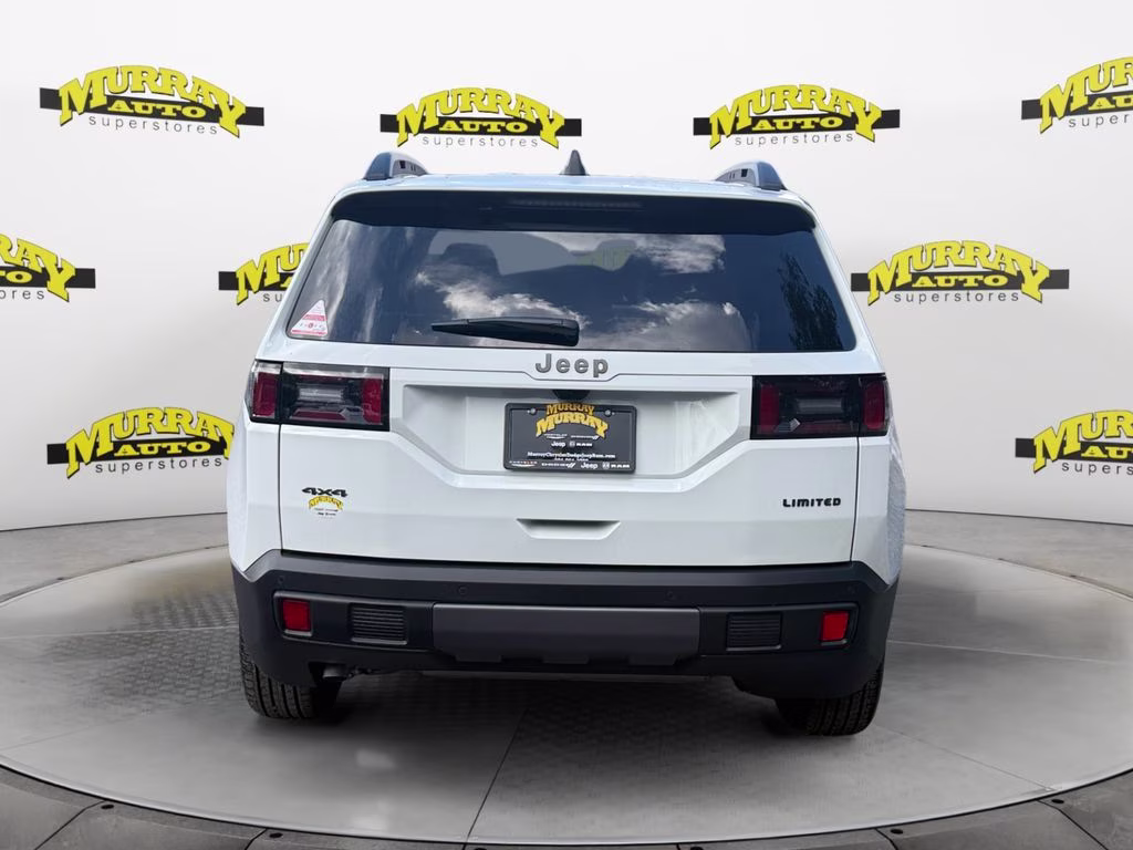 2026 Bright White Clearcoat Jeep Cherokee Limited 4X4 SUV
