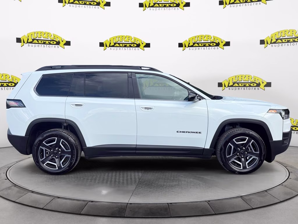 2026 Bright White Clearcoat Jeep Cherokee Limited 4X4 SUV