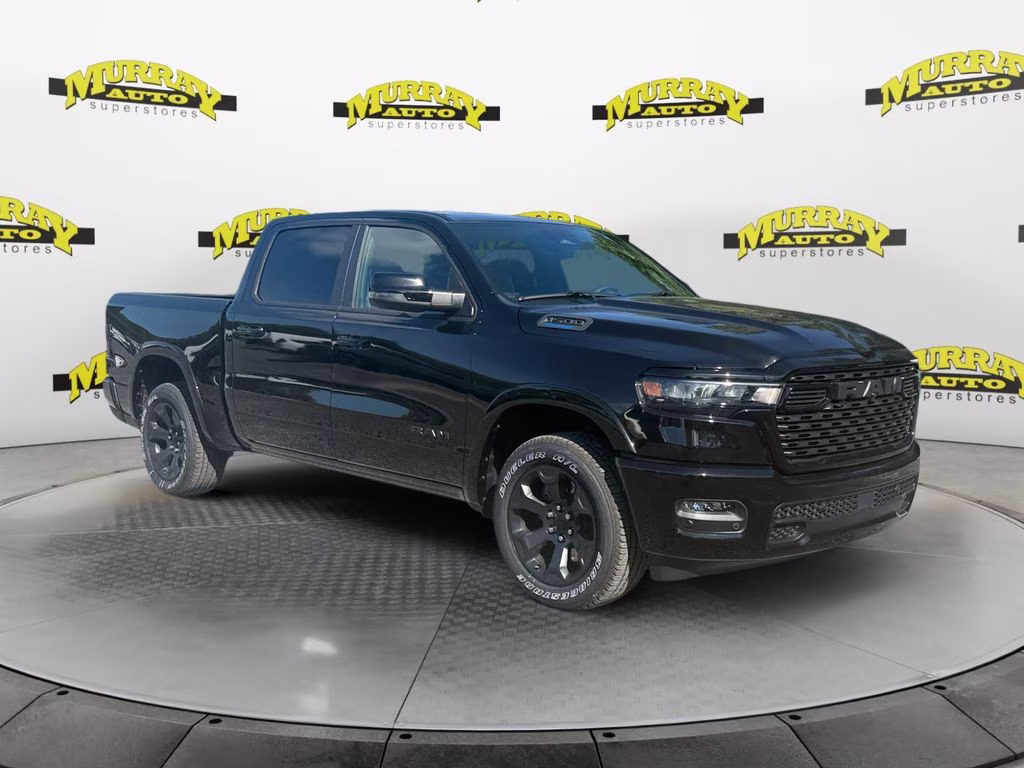 2026 Diamond Black Crystal Pearlcoat Ram 1500 Big Horn/Lone Star RWD Truck