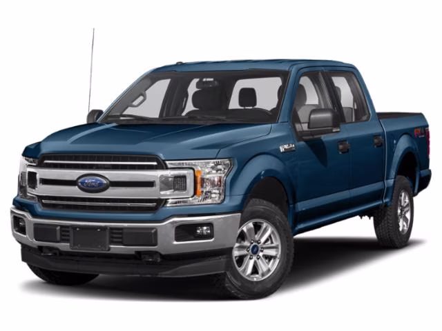 2018 Lightning Blue Ford F-150 XLT RWD Truck