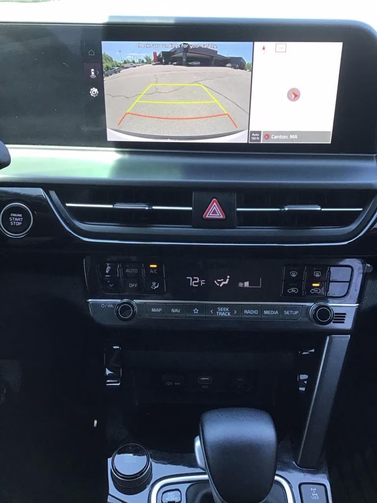 2024 Clear White/Black Roof Kia Seltos X-Line AWD SUV