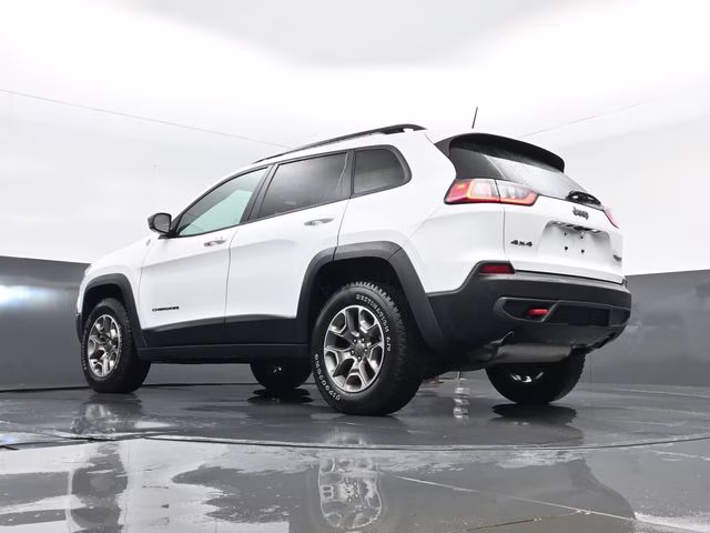 2022 Bright White Clearcoat Jeep Cherokee Trailhawk 4X4 SUV