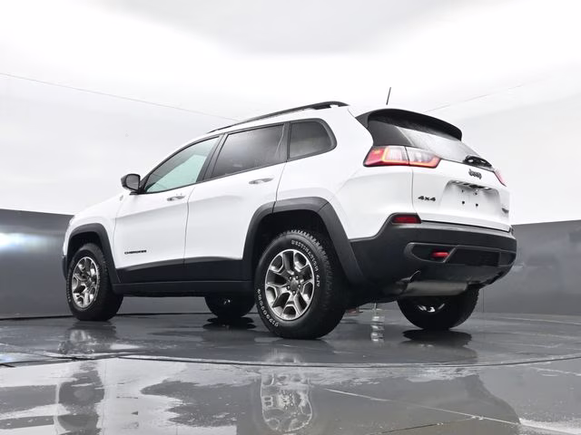 2022 Bright White Clearcoat Jeep Cherokee Trailhawk 4X4 SUV