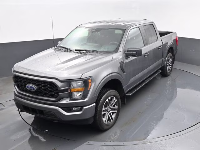 2023 Gray Ford F-150 XL 4X4 Truck