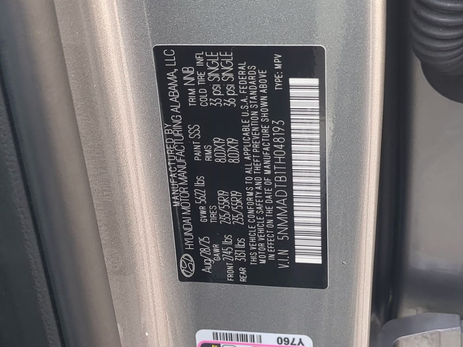 2026 Savile Silver Genesis GV70 2.5T AWD SUV