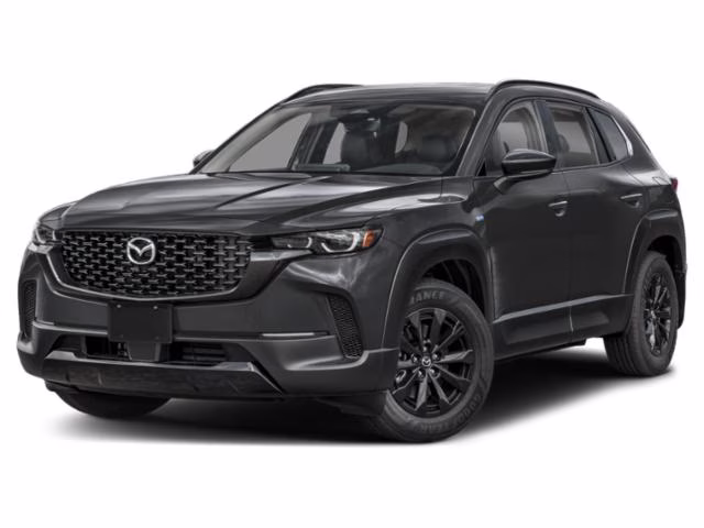 2025 Machine Gray Mazda CX-50 Hybrid Premium AWD SUV