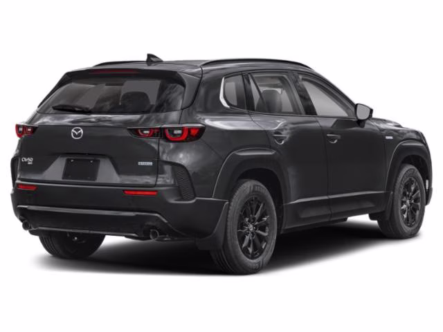2025 Machine Gray Mazda CX-50 Hybrid Premium AWD SUV