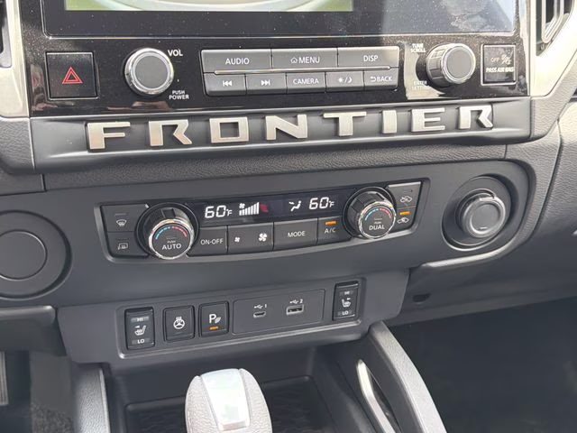 2026 Glacier White Nissan Frontier SV RWD Truck