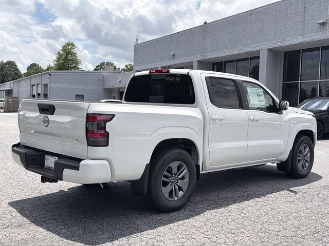 2026 Glacier White Nissan Frontier SV RWD Truck