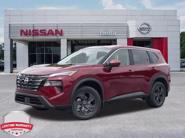 2026 Scarlet Ember Tintcoat Nissan Rogue SV FWD SUV