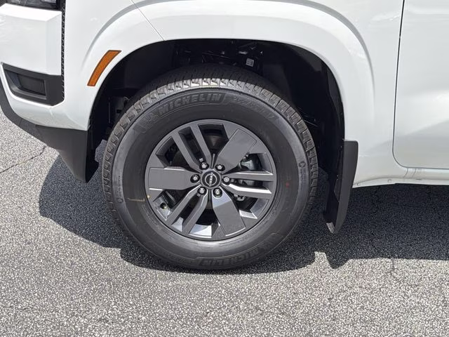 2026 Glacier White Nissan Frontier SV RWD Truck