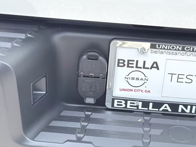 2026 Glacier White Nissan Frontier SV RWD Truck