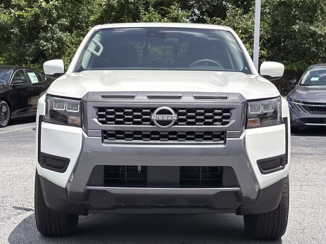 2026 Glacier White Nissan Frontier SV RWD Truck