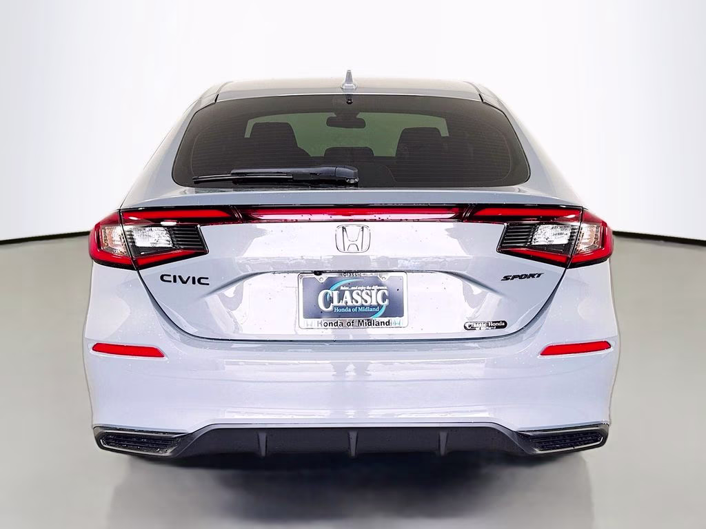2026 Urban Gray Pearl Honda Civic Sport FWD Hatchback