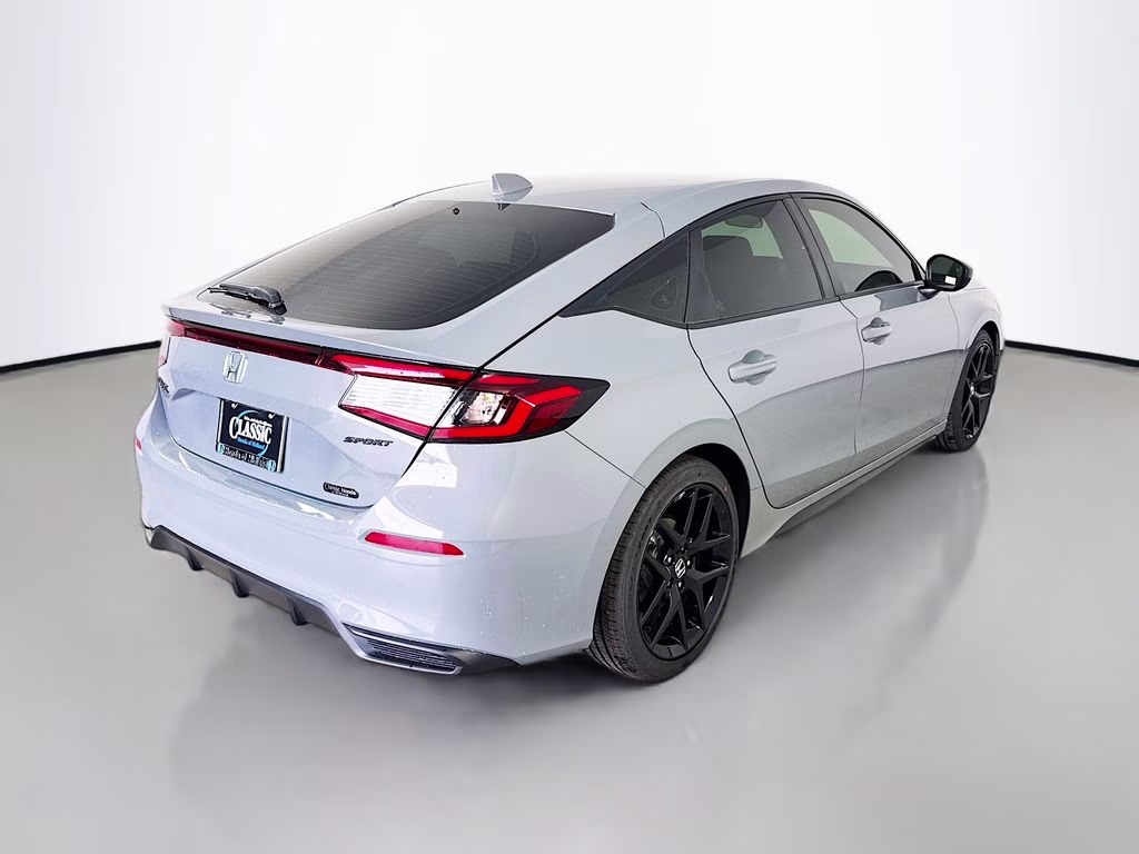 2026 Urban Gray Pearl Honda Civic Sport FWD Hatchback
