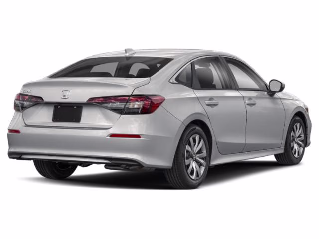 2026 Solar Silver Metallic Honda Civic LX FWD Sedan