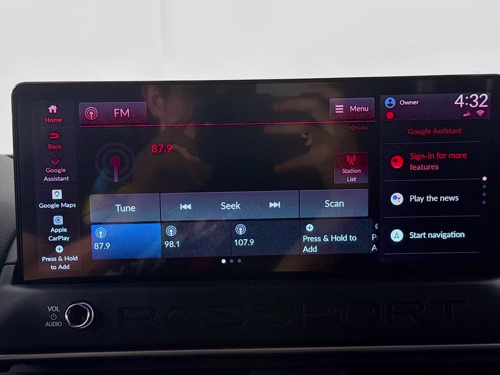 2026 Crystal Black Pearl Honda Passport TrailSport Elite AWD SUV