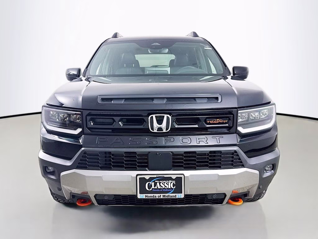 2026 Crystal Black Pearl Honda Passport TrailSport Elite AWD SUV