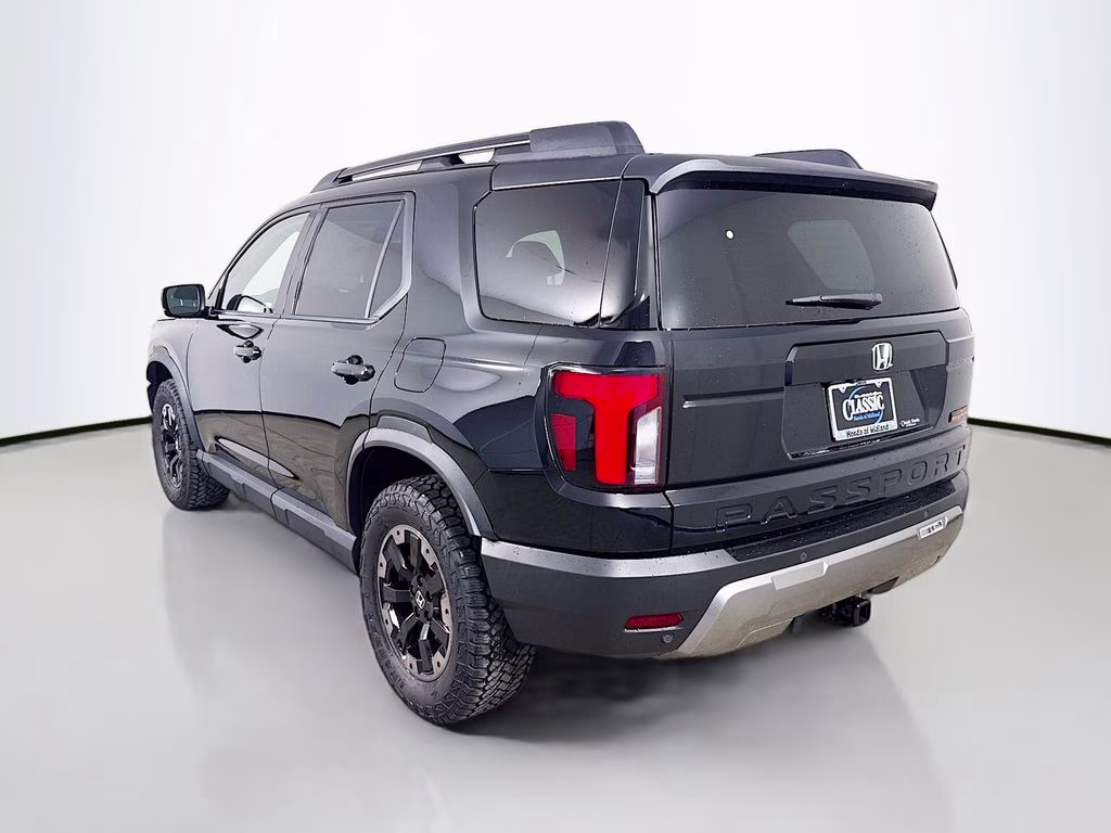 2026 Crystal Black Pearl Honda Passport TrailSport Elite AWD SUV