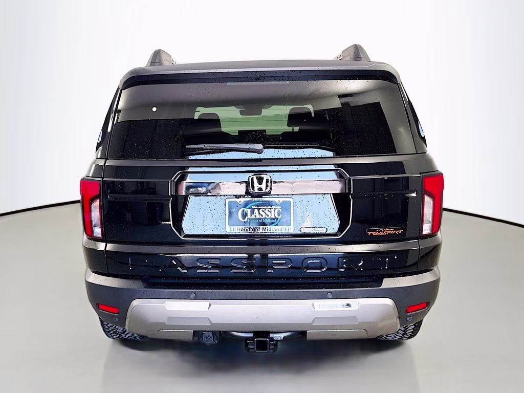 2026 Crystal Black Pearl Honda Passport TrailSport Elite AWD SUV