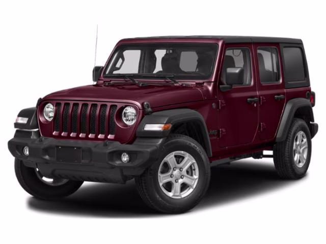 2022 Snazzberry Pearlcoat Jeep Wrangler Unlimited Sport Altitude 4X4 SUV