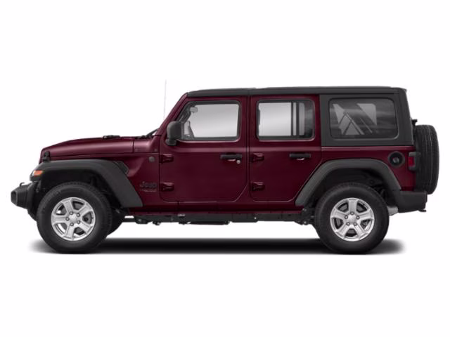 2022 Snazzberry Pearlcoat Jeep Wrangler Unlimited Sport Altitude 4X4 SUV