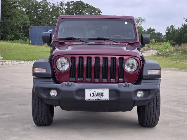 2022 Snazzberry Pearlcoat Jeep Wrangler Unlimited Sport Altitude 4X4 SUV