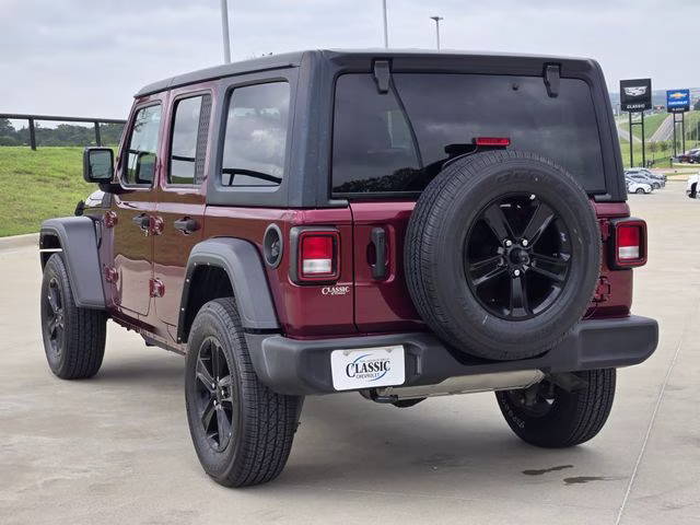 2022 Snazzberry Pearlcoat Jeep Wrangler Unlimited Sport Altitude 4X4 SUV