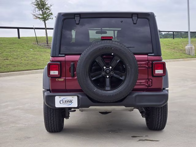 2022 Snazzberry Pearlcoat Jeep Wrangler Unlimited Sport Altitude 4X4 SUV
