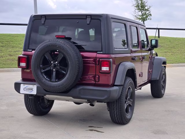 2022 Snazzberry Pearlcoat Jeep Wrangler Unlimited Sport Altitude 4X4 SUV