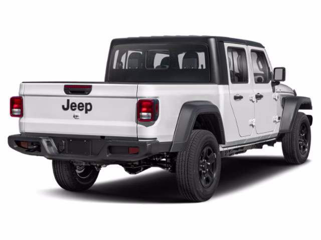 2024 Bright White Clearcoat Jeep Gladiator Sport 4X4 Truck