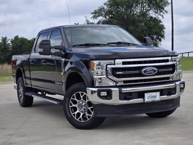 2020 Black Metallic Ford Super Duty F-250 SRW Lariat 4X4 Truck