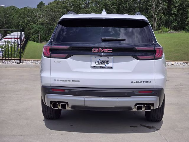 2025 Summit White GMC Acadia Elevation AWD SUV