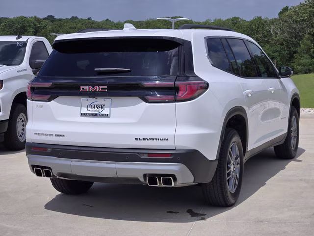 2025 Summit White GMC Acadia Elevation AWD SUV