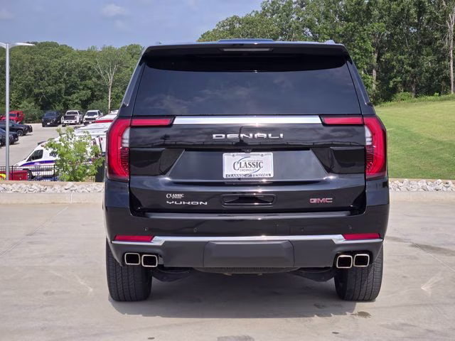 2025 Onyx Black GMC Yukon Denali 4X4 SUV