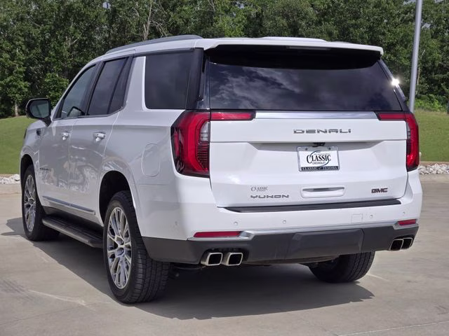 2025 Summit White GMC Yukon Denali 4X4 SUV