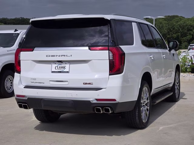 2025 Summit White GMC Yukon Denali 4X4 SUV