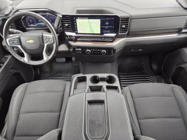 2025 Summit White Chevrolet Silverado 1500 LT 4X4 Truck