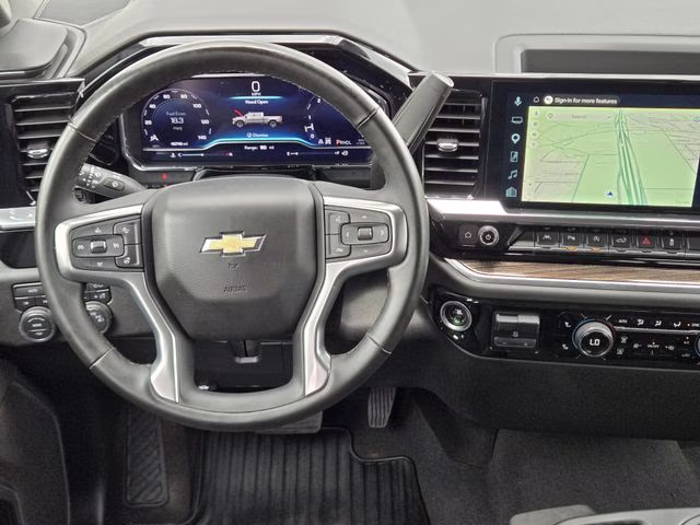 2025 Summit White Chevrolet Silverado 1500 LT 4X4 Truck