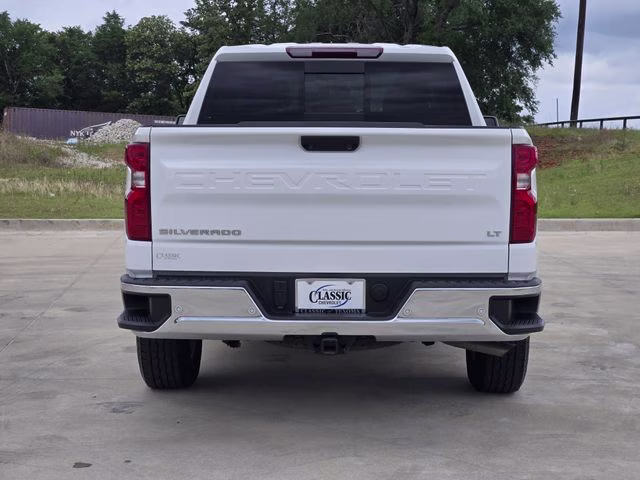 2025 Summit White Chevrolet Silverado 1500 LT 4X4 Truck
