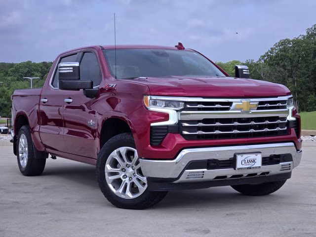 2023 Radiant Red Tintcoat Chevrolet Silverado 1500 LTZ 4X4 Truck
