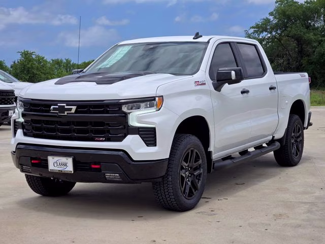 2026 Summit White Chevrolet Silverado 1500 LT Trail Boss 4X4 Truck