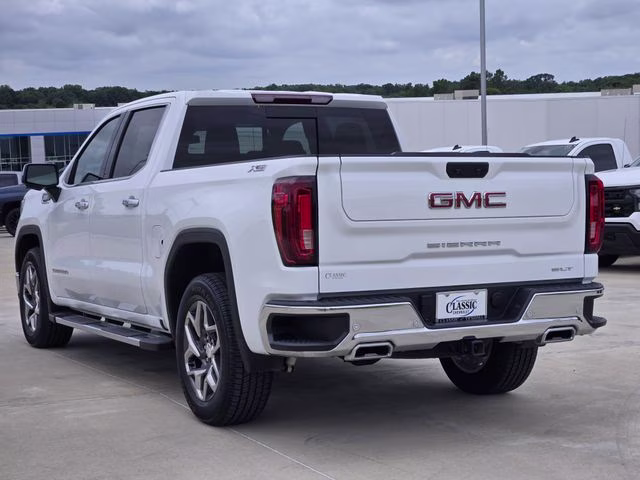 2024 Summit White GMC Sierra 1500 SLT 4X4 Truck