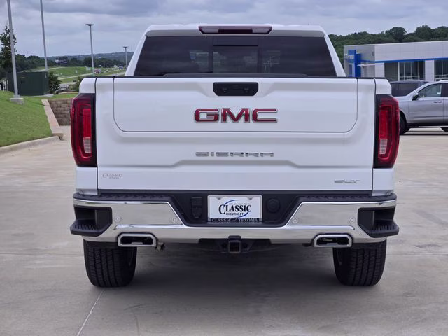 2024 Summit White GMC Sierra 1500 SLT 4X4 Truck