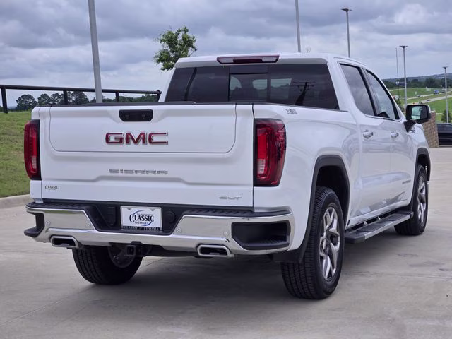 2024 Summit White GMC Sierra 1500 SLT 4X4 Truck