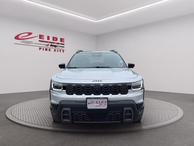 2026 Silver Zynith Clearcoat Jeep Cherokee Overland 4X4 SUV