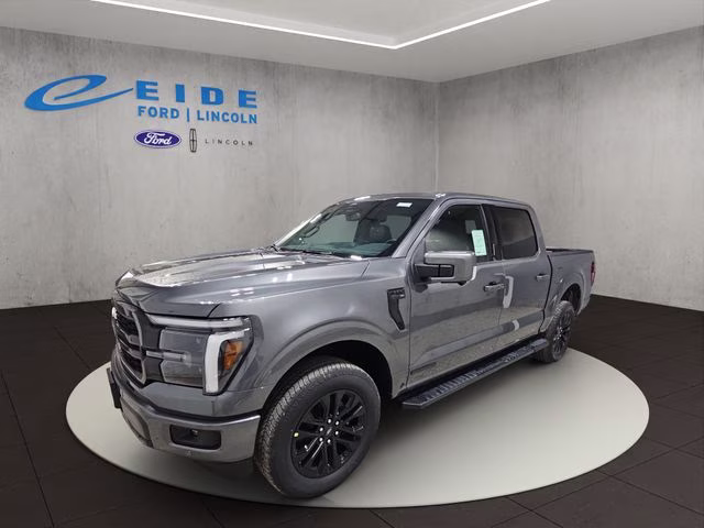 2026 Carbonized Gray Metallic Ford F-150 Lariat Black Appearance 4X4 Truck
